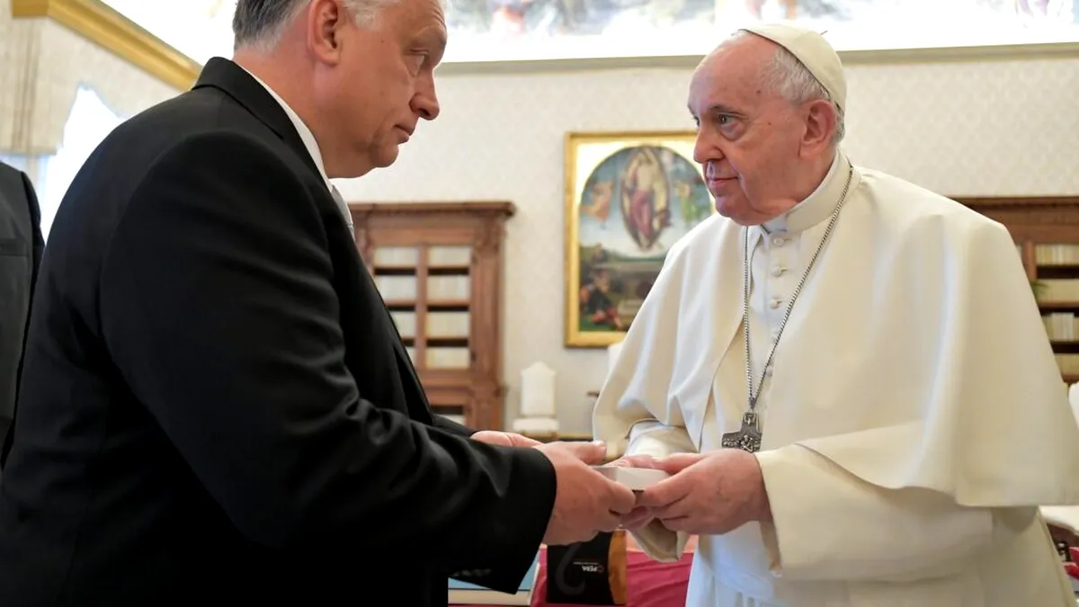Papa Francisc, în vizită în Ungaria și întâlnire cu Viktor Orban
