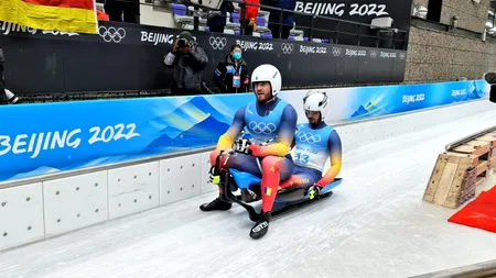 Marian Gîtlan şi Darius Şerban s-au clasat pe locul 14 în proba de sanie dublu masculin, la Jocurile Olimpice de iarnă
