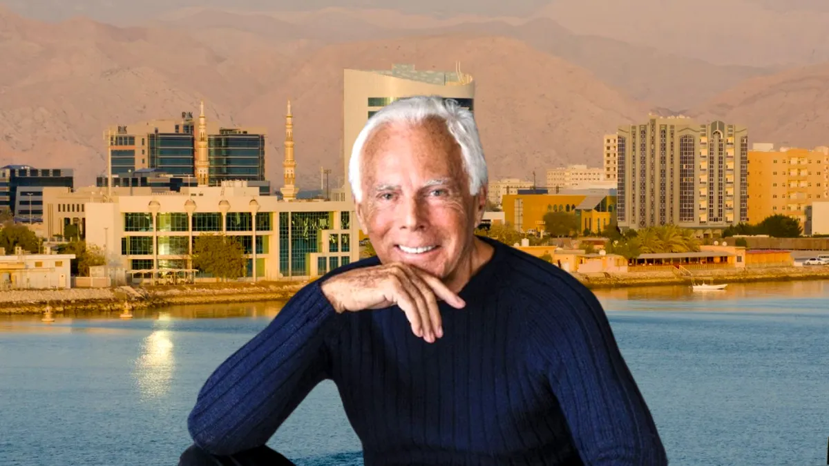 Moda se mută în Emirate. Giorgio Armani construiește vile exclusiviste în Ras Al Khaimah
