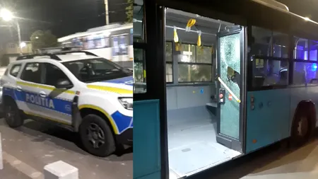 Focuri de armă în miez de noapte în sectorul 4: un autobuz STB a fost ciuruit (EXCLUSIV – VIDEO)