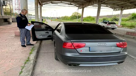 Mașină de 35 000 de euro furată din Germania, găsită în România