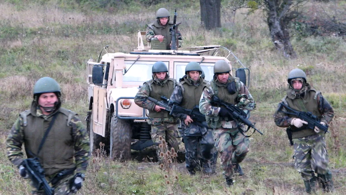 România: Trageri cu diferite categorii de armament, la Poligonul Cincu