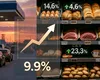 Inflația urcă din nou: martie a adus scumpiri mari la pompă, dar valul nu s-a spart încă în tot restul economiei