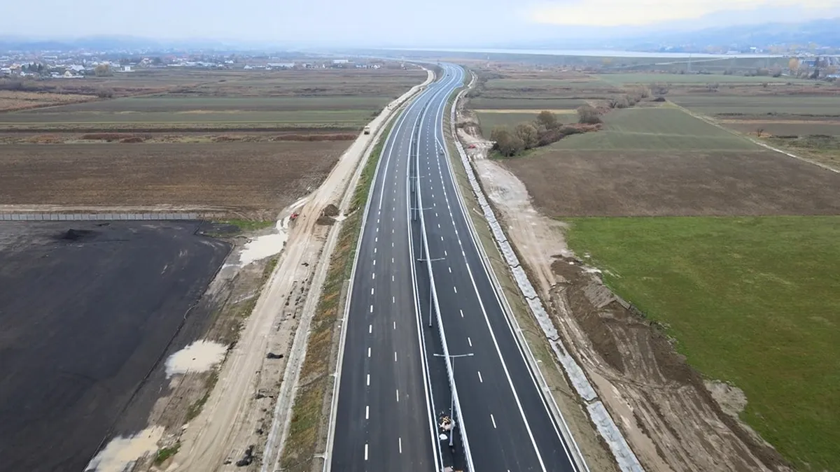 Progres semnificativ pe Autostrada Sibiu-Pitești: Primii 16 km ai Secțiunii 5 ar putea fi deschiși în decembrie 2024