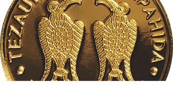 BNR lansează pentru numismați moneda de aur Tezaurul de la Apahida