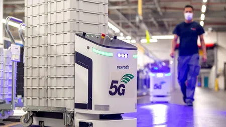 Bosch pune în funcțiune prima rețea campus 5G la fabrica din Stuttgart-Feuerbach
