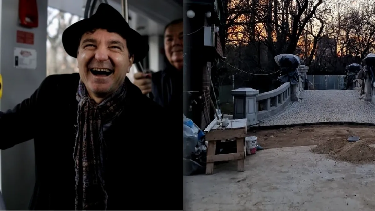 Nicușor Dan distruge podul monument din Cișmigiu