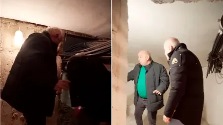 Locatarii unui bloc și-au făcut buncăr (VIDEO)