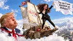 Cleopatra de la scara blocului riscă să rămână fără tron. Toate măgăriile ambasadoarei Kimberly Guilfoyle ies de „supat”