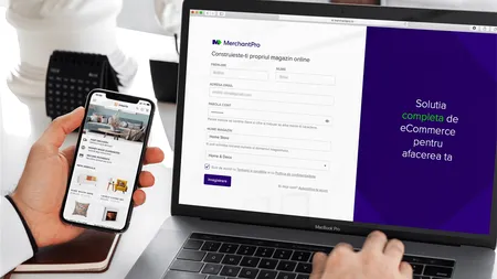 Vânzările magazinelor online au crescut cu 9 la sută, în semestrul unu 2024