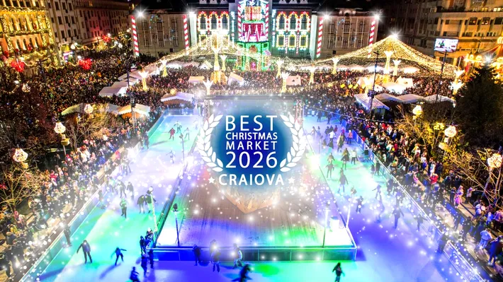 Craiova, pe primul loc în topul european al celor mai frumoase târguri de Crăciun