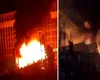 Incendiu la Termocentrala Mintia. Intervenţie complicată a pompierilor (VIDEO)