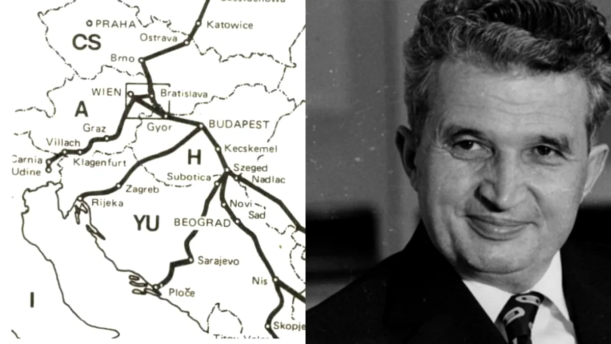 Autostrada secretă a lui Ceaușescu: proiectul-gigant care nu a fost finalizat. Aceasta trecea prin 11 județe și 9 țări