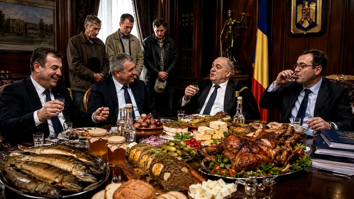 Șpagă cu meniu de Paște: miere, scrumbie, pălincă și miel pentru drob în dosarul procurorilor de la Constanța