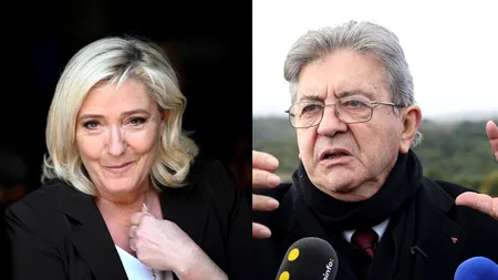 Alegeri prezidențiale Franța 2027: sondajul care îi duce pe Le Pen și Mélenchon în turul doi