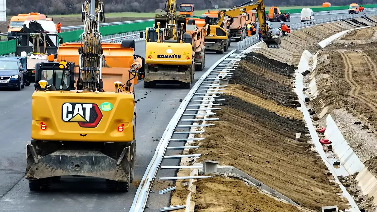 S-a dat ordinul! Când începe construcția secțiunii Leghin -Târgu Neamț a Autostrăzii Unirii. UMB are termen strict