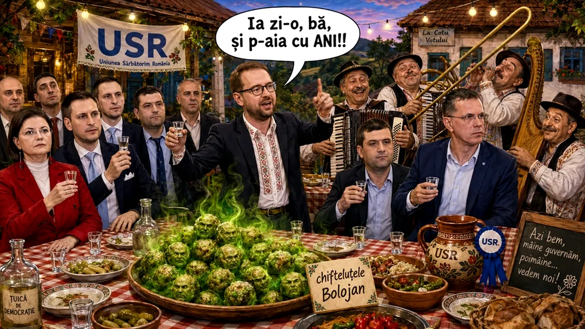 Toxiinfecție politică la bufetul integrității. USR îl reconfirmă unanim pe Fritz și declară realitatea „profund disproporționată”
