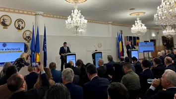 Nicușor Dan absentează de la dezbaterea organizată de CCIR. George Simion, singur în fața mediului de afaceri
