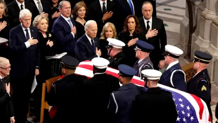 Joe Biden, Donald Trump și foști președinți ai SUA, alături de lideri internaționali, la funeraliile lui Jimmy Carter