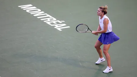 Simona Halep a revenit pe terenul de tenis! Cum s-a descurcat românca, la Montreal: 