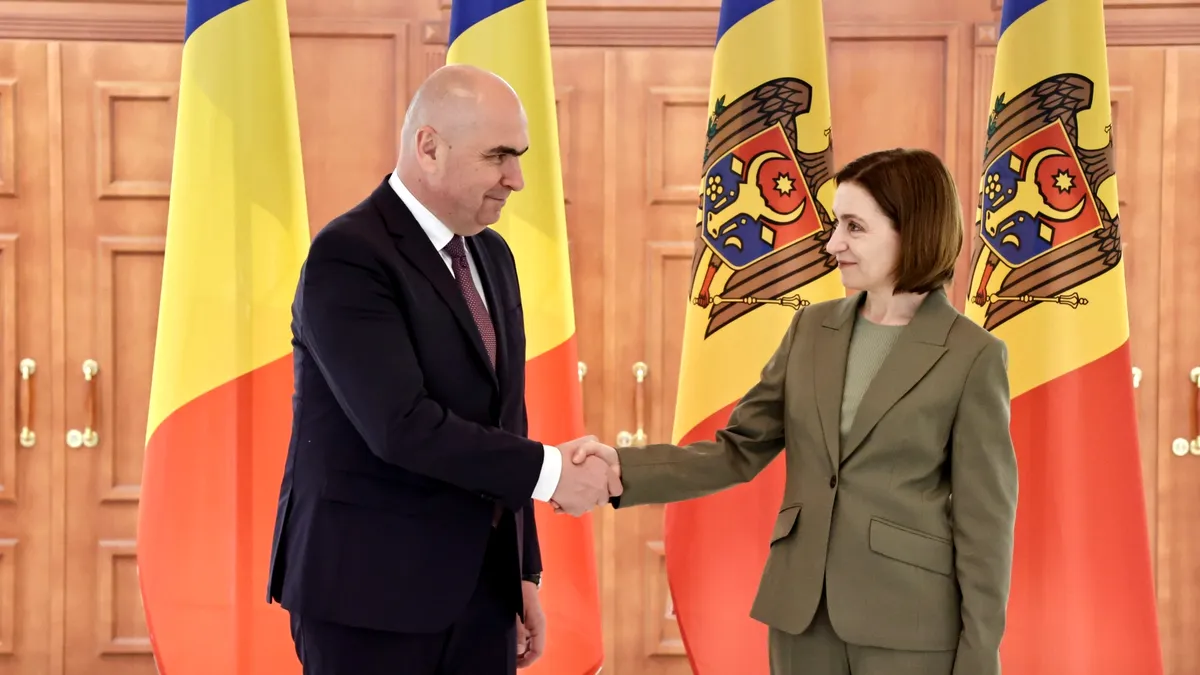 Ilie Bolojan și Maia Sandu, față în față. „Republica Moldova şi România se sprijină reciproc”
