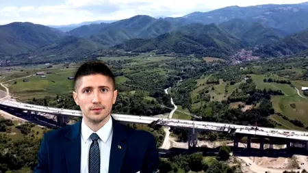 Premieră pe Valea Oltului: cel mai înalt viaduct de pe Autostrada Sibiu – Pitești intră în etapa decisivă. Secretarul de stat Horațiu Cosma anunță unde s-a ajuns cu lucrările (VIDEO)