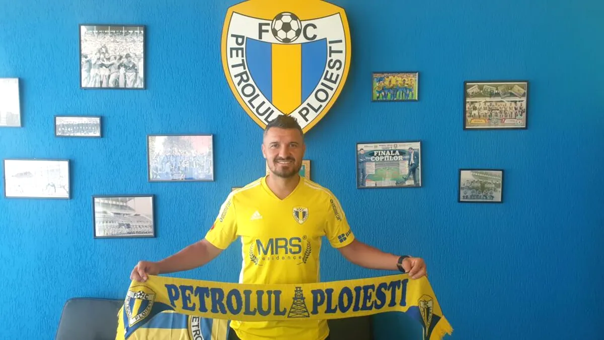 Constantin Budescu a revenit la Petrolul Ploieşti, după mai bine de 11 ani: 