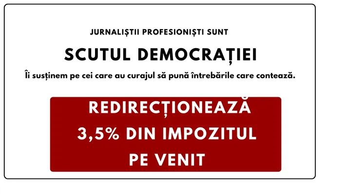 Poți decide unde ajunge o parte din impozitul pe venit: redirecționează 3,5% pentru jurnaliști