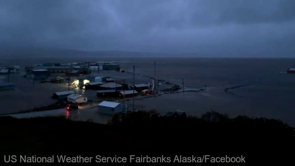 SUA: Alaska lovită de o furtună puţin obişnuită