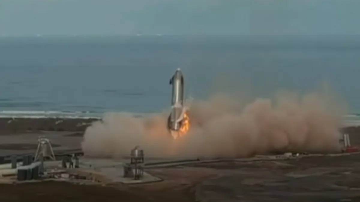 VIDEO O viitoare rachetă a companiei SpaceX a explodat la sol