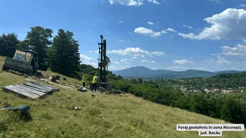 Autostrada Brașov-Bacău: au început forajele montane