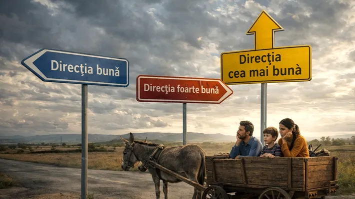 „Direcția bună” – întrebarea care sună profund și nu înseamnă aproape nimic