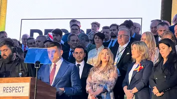 George Simion: Suntem câştigătorii clari ai acestor alegeri. Revendicăm victoria în numele poporului român