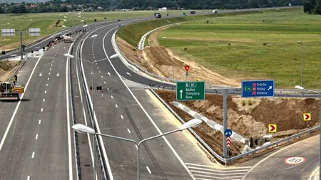 România a finalizat 54 km de autostradă anul trecut. Anul acesta se speră la încă 46 km