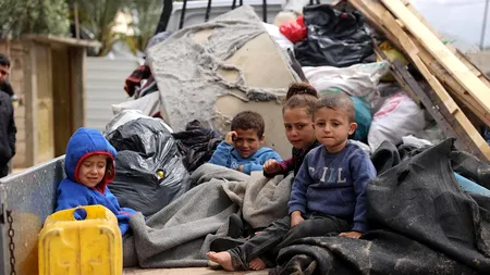 UNICEF mobilizează comunitatea internațională pentru salvarea copiilor din Gaza. Efort disperat, organizația fiind depășită de situația deosebit de gravă