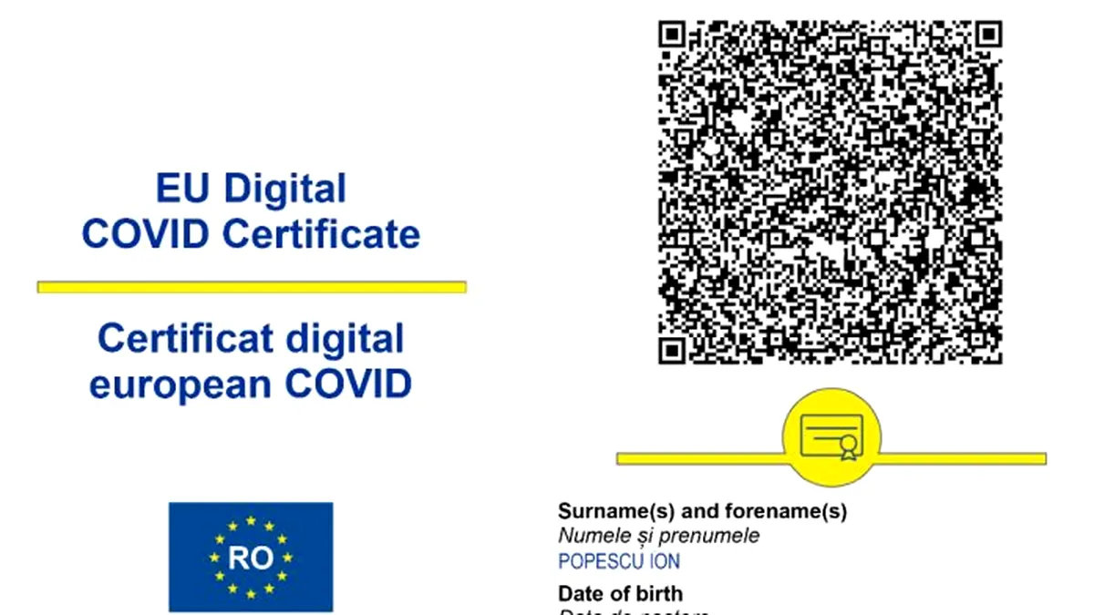 MAI: Scannere mobile pentru verificarea codurilor QR de pe certificatele digitale privind COVID