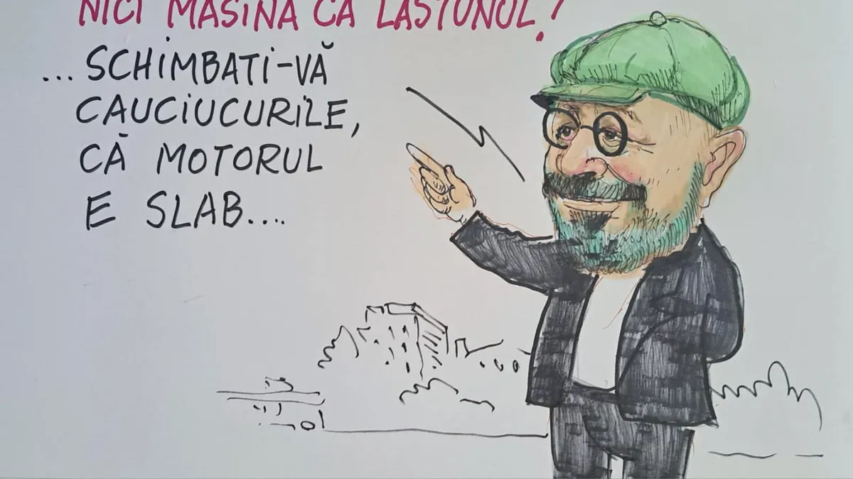 Piedone, ironie fină la adresa politicienilor: Nu e pește ca morunul, nici mașină ca Lăstunul