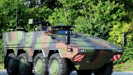 Rheinmetall a deschis prima fabrică de blindate din Ucraina