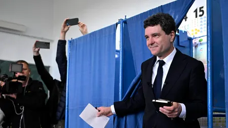 Nicușor Dan a votat la Făgăraș: Am votat pentru o schimbare
