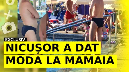 Nicușor Dan, surprins distrându-se cu familia în Mamaia 