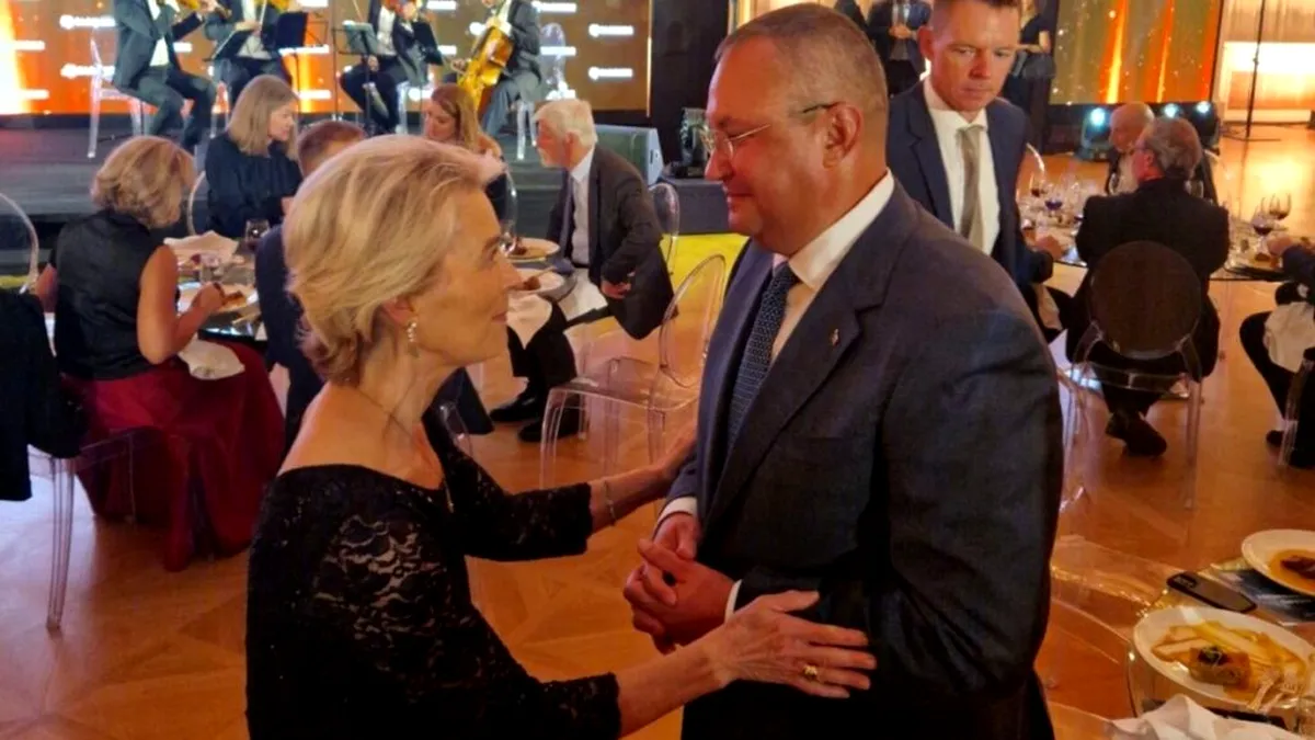 Nicolae Ciucă participă la Forumul GLOBSEC din Praga. Imagini inedite cu președintele Senatului și Ursula von der Leyen