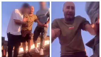Felix Roncea a fost arestat. Extremistul, căutat pentru viol, a fost săltat de pe acoperișul unei clădiri
