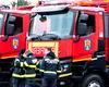 RO-Alert: TIR în flăcări în Teleorman. Era încărcat cu deșeuri de titan