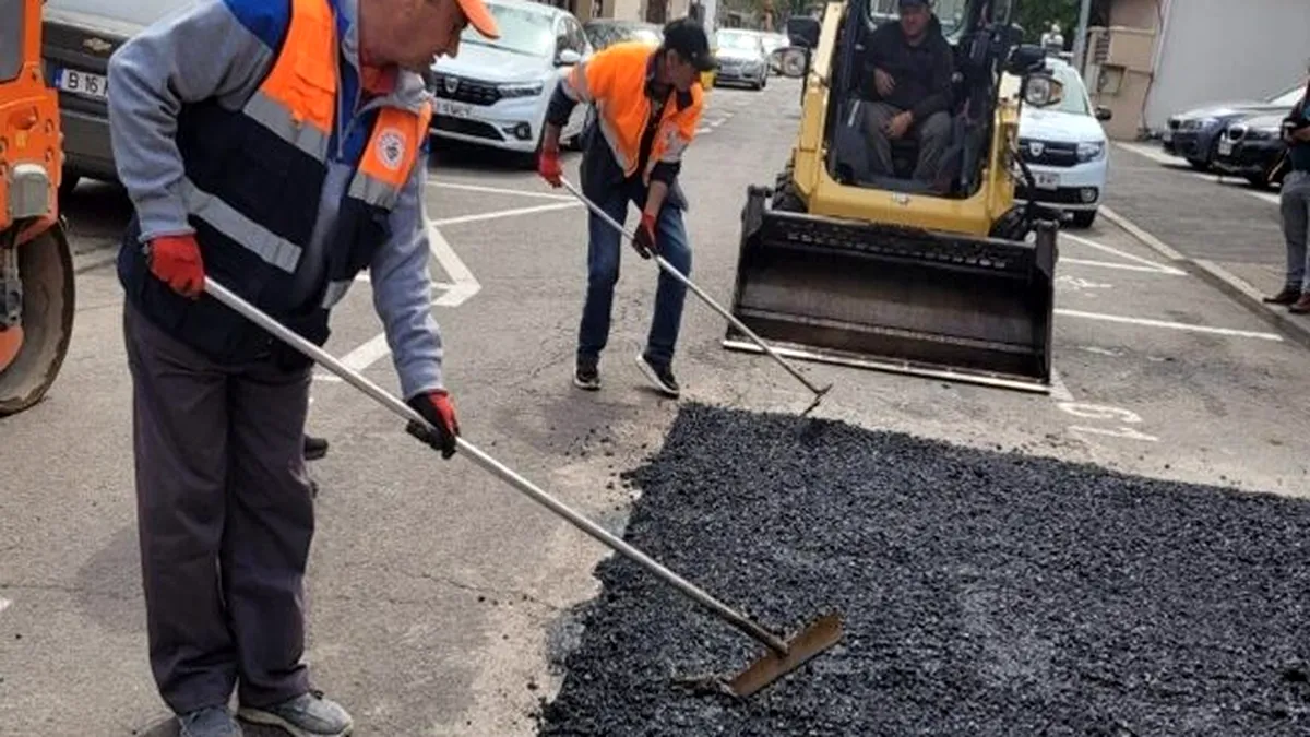 Continuă lucrările de reparații locale și modernizare a infrastructurii publice în Sectorul 5