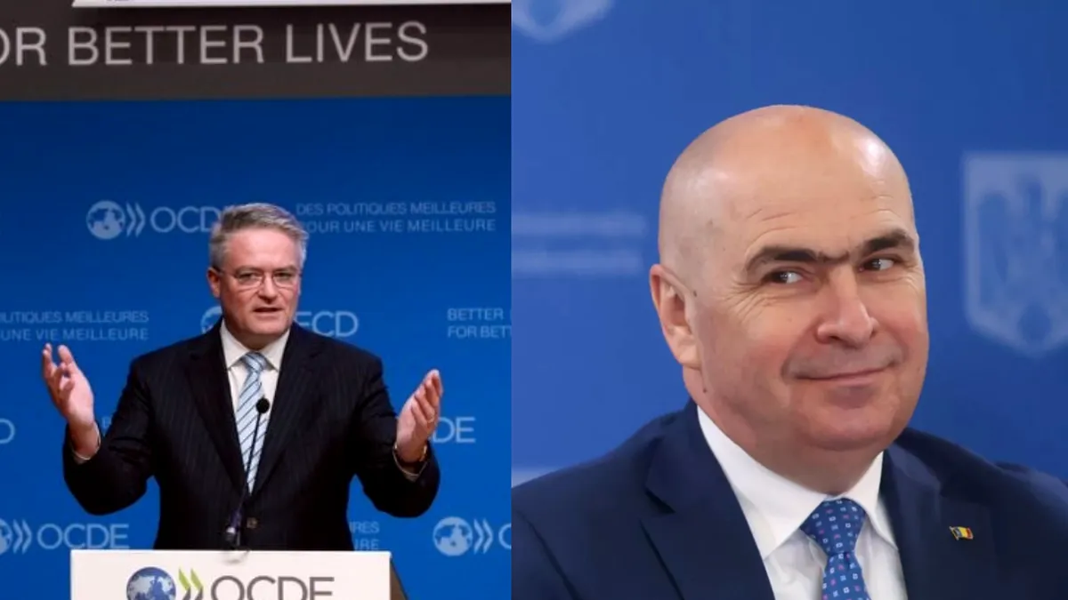 Secretarul OCDE, Mathias Cormann, vizită fulger în România. Întâlnire cu premierul Ilie Bolojan