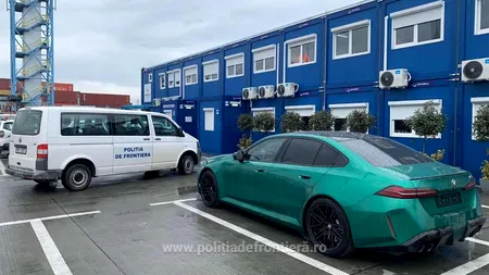 Bolid de lux căutat în Polonia, descoperit la Constanța. Care a fost operațiunea