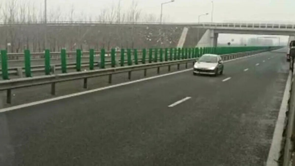 O șoferiță din Arad a circulat pe contrasens pe autostrada Arad-Nădlac. Ce sancțiuni a primit (VIDEO)