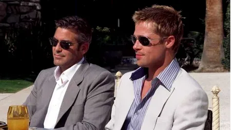 Brad Pitt şi George Clooney, într-un proiect Apple Studios. În ce film vor juca