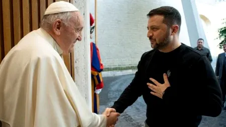 Zelenski, replică șocantă pentru Papa de la Roma! Înaltul Prelat îi ceruse să ridice steagul alb