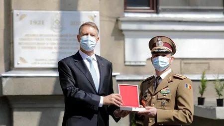 Klaus Iohannis, prima apariție publică după proteste: Virusul nu dispare prin violențe și manifestări extremiste